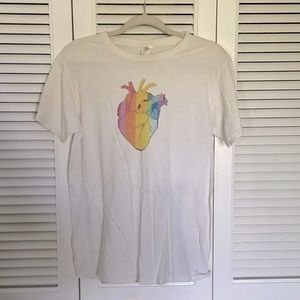 Fruit of the Loom Heart T-Shirt